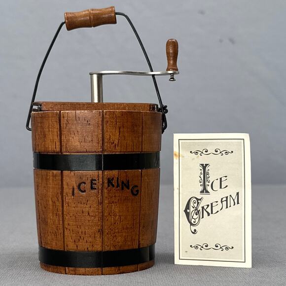 VTG Pleasant Company 1998 Ice King Miniature Ice Cream Maker American Girl Doll - Picture 1 of 16